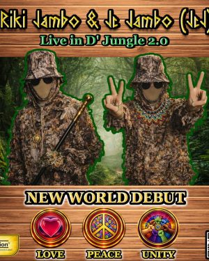 New World Debut album cover by Riki Jambo & Jc Jambo