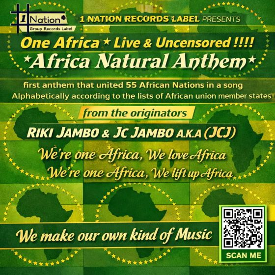One Africa (Live & Uncensored) – Africa Natural Anthem | Riki